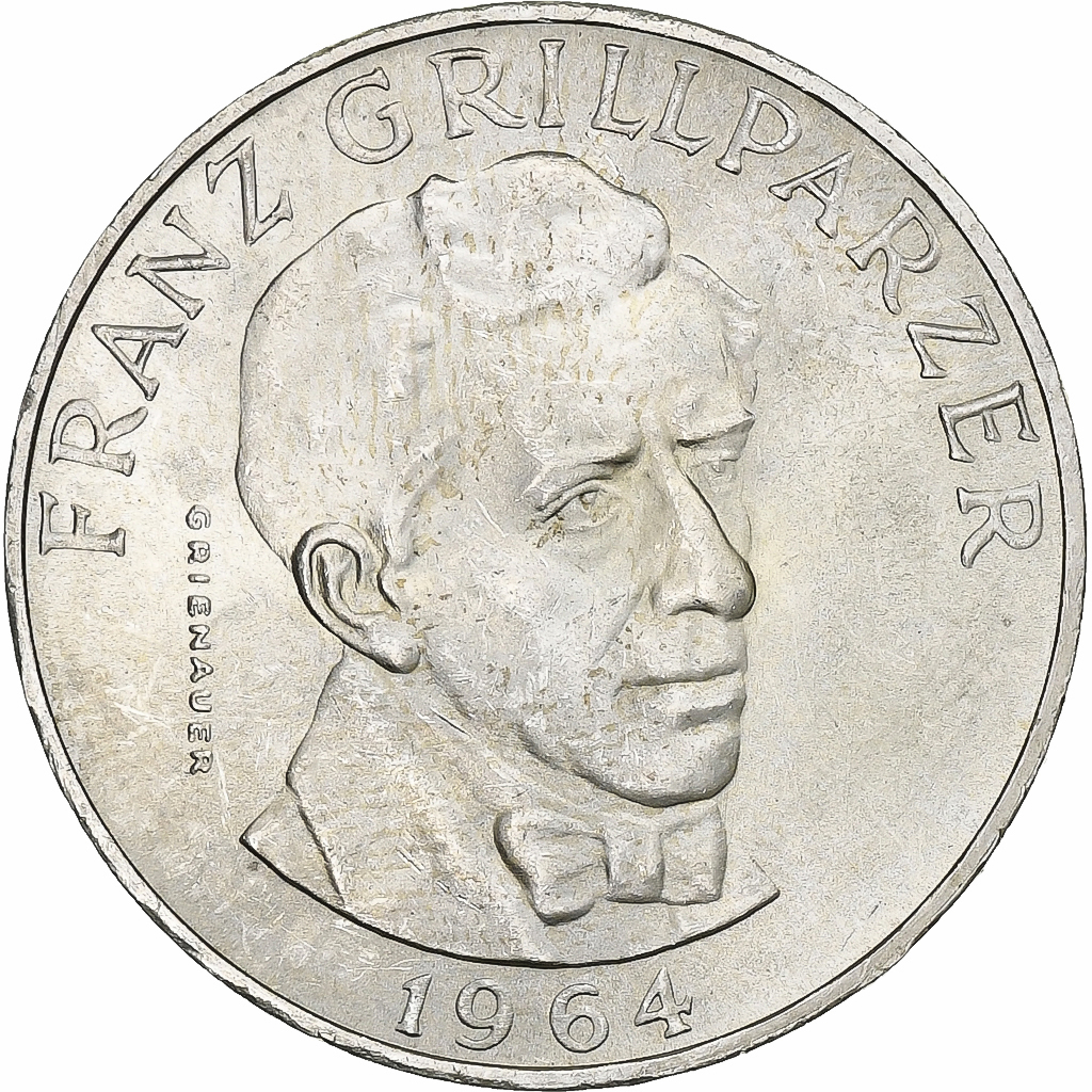 Coin, Austria, 25 Schilling, 1964, , Silver, KM:2895.1