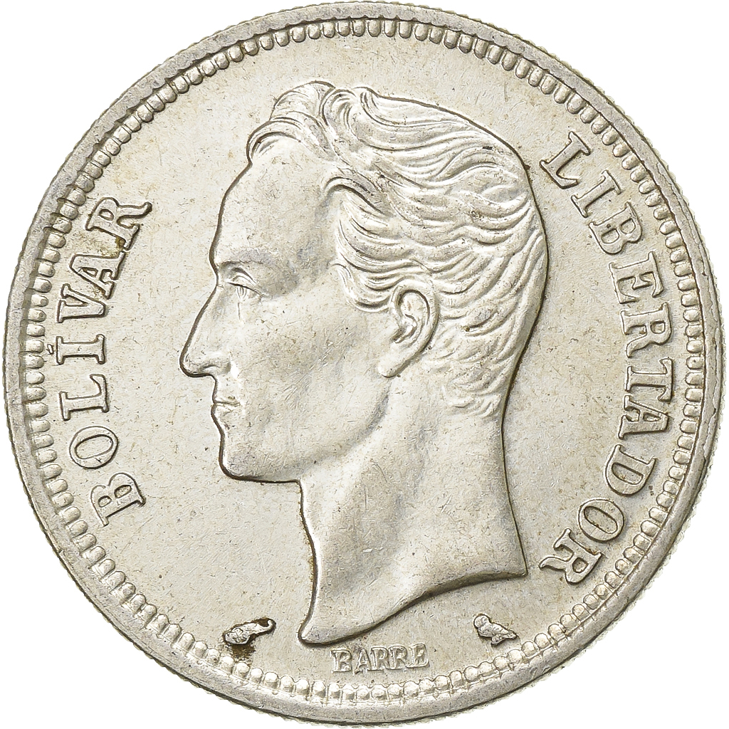Venezuela, Bolivar, 1960, Monnaie de Paris, Silver, , KM:37a