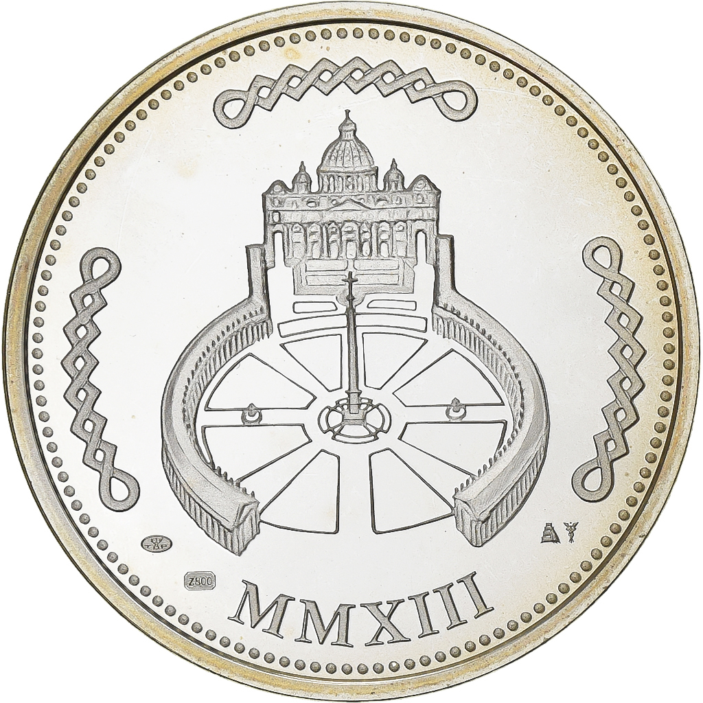 Vatican, Medal, Le Pape François, 2013, , Silver