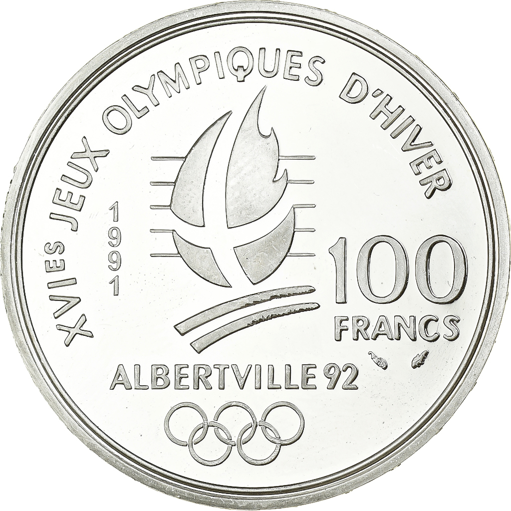 Coin, France, 100 Francs, 1991, Proof, , Silver, KM:995, Gadoury:C20