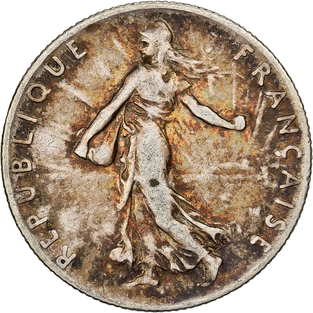 France, 50 Centimes, Semeuse, 1913, Paris, Silver, , Gadoury:420