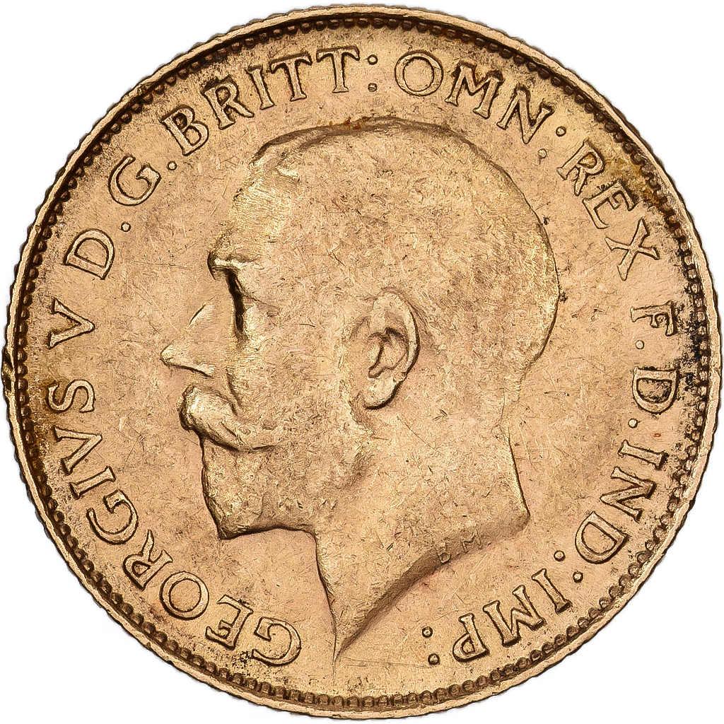 SOUTH AFRICA, 1/2 Sovereign, 1926, Pretoria, KM #20, AU(55-58), Gold, 3.97