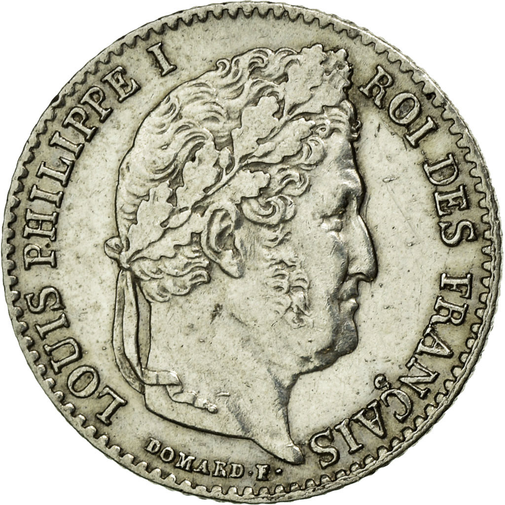 Coin, France, Louis-Philippe, 1/4 Franc, 1836, Paris, , Silver
