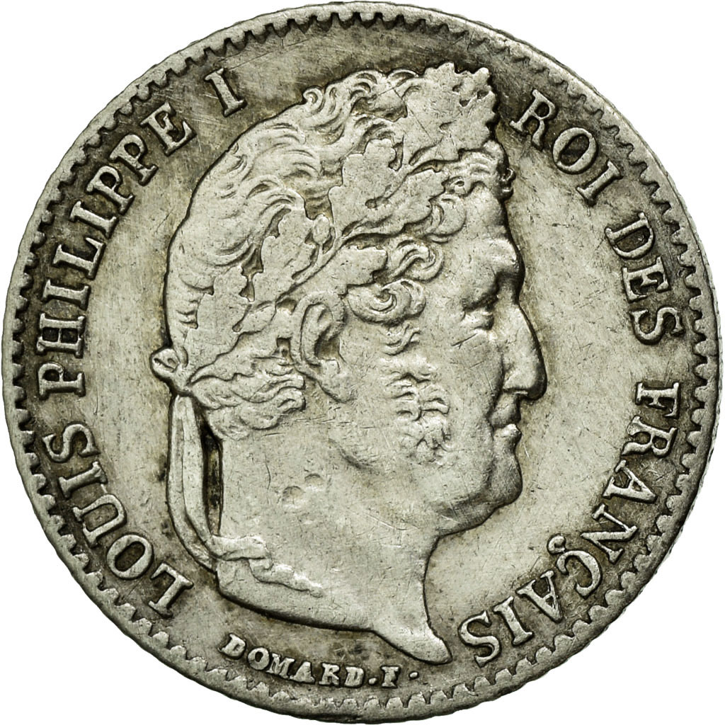 Coin, France, Louis-Philippe, 1/4 Franc, 1841, Paris, , Silver