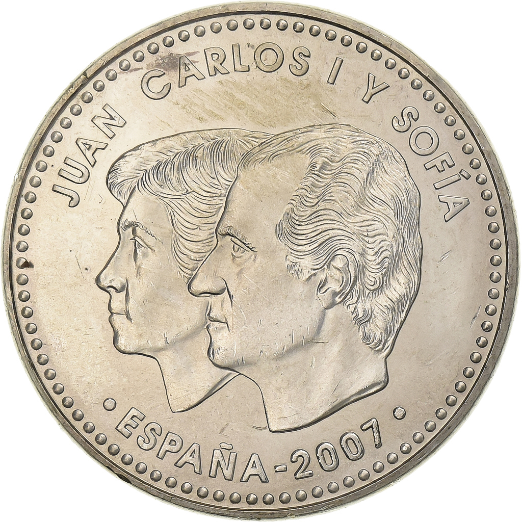 Spain, Juan Carlos I, 12 Euro, 2007, Madrid, Silver, , KM:1129