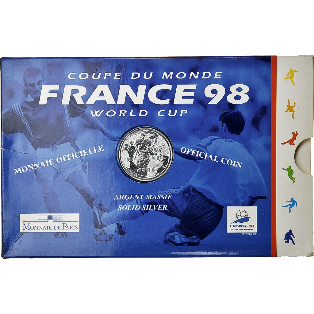 France, Franc, 1997, Paris, Silver, MS(65-70), Gadoury:C207, KM:1211