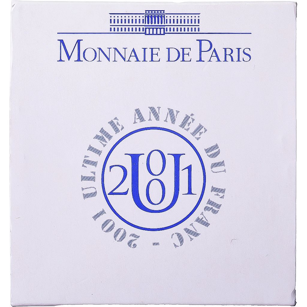 France, 5 Francs, Semeuse, 2001, Paris, BU, Silver, , KM:1309