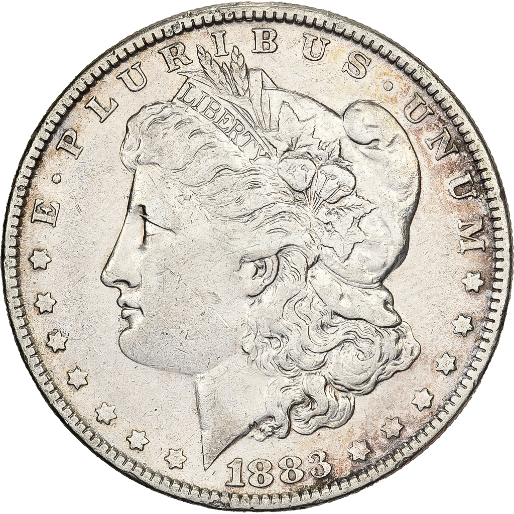 United States, Dollar, Morgan, 1883, Philadelphia, Silver, , KM:110