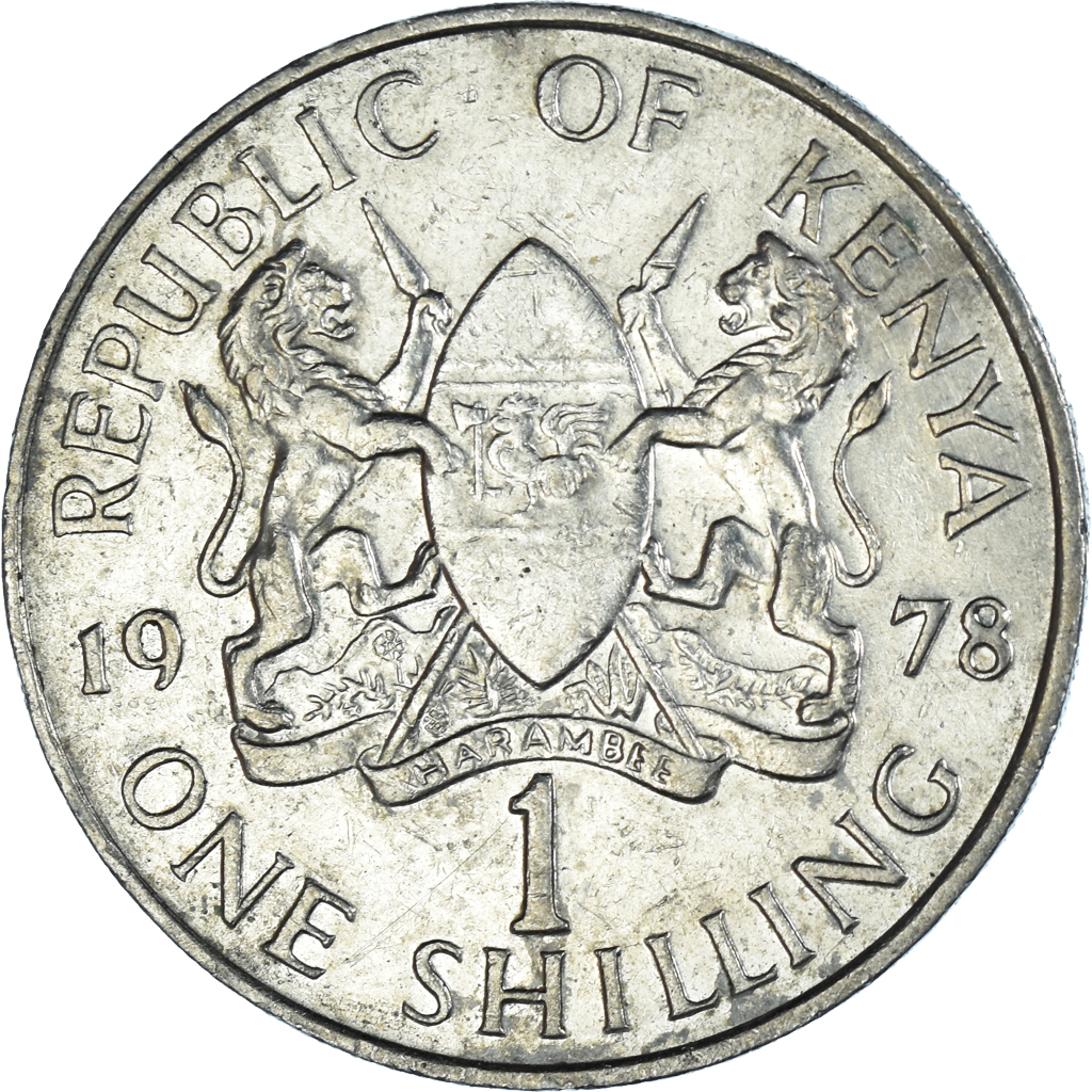 Moneda, Kenia, Shilling, 1978