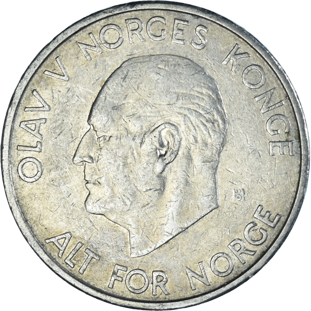 Coin, Norway, 5 Kroner, 1963