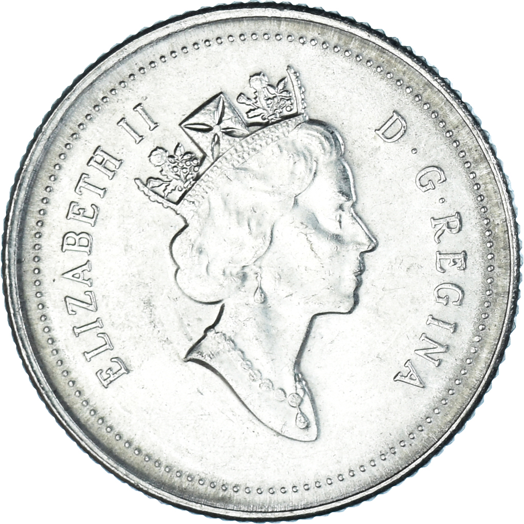 Moneda, Canadá, 10 Cents, 1994