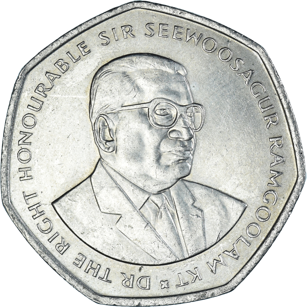 Moneda, Mauricio, 10 Rupees, 2000