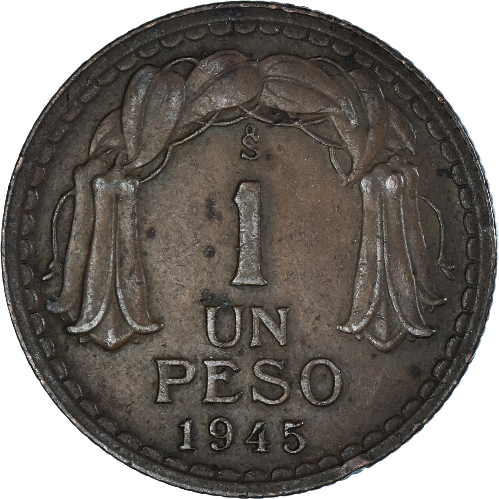 Moneda, Chile, Peso, 1945