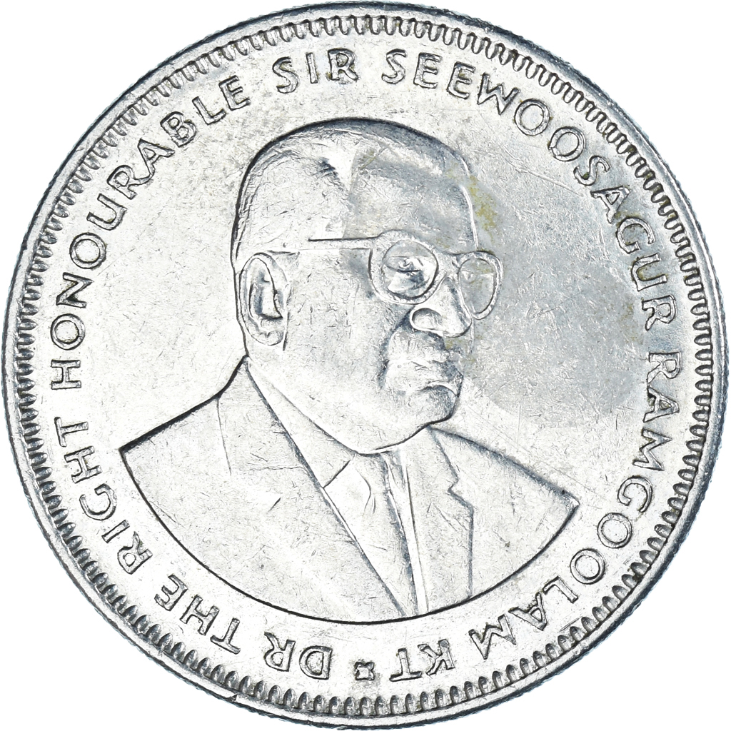 Moneda, Mauricio, Rupee, 2002