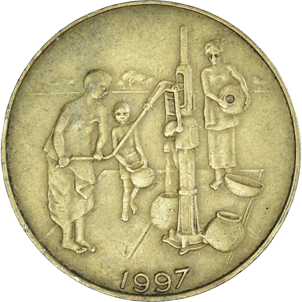 Coin, West African States, 10 Francs, 1997