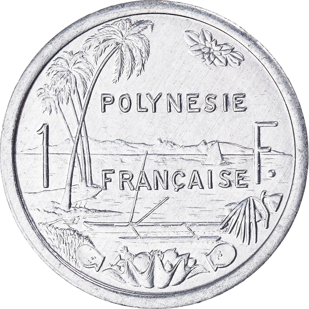 Moneda, Polinesia francesa, Franc, 1996