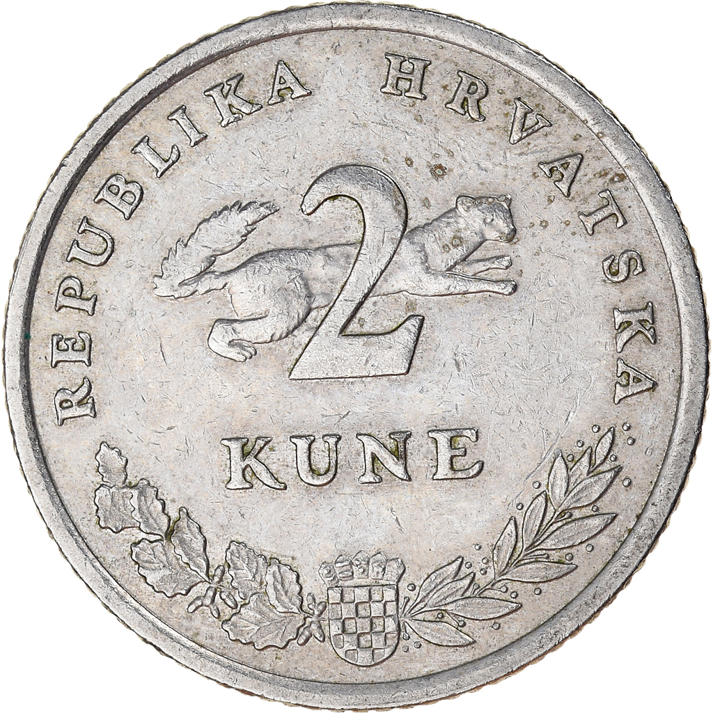 Moneda, Croacia, 2 Kune, 2003