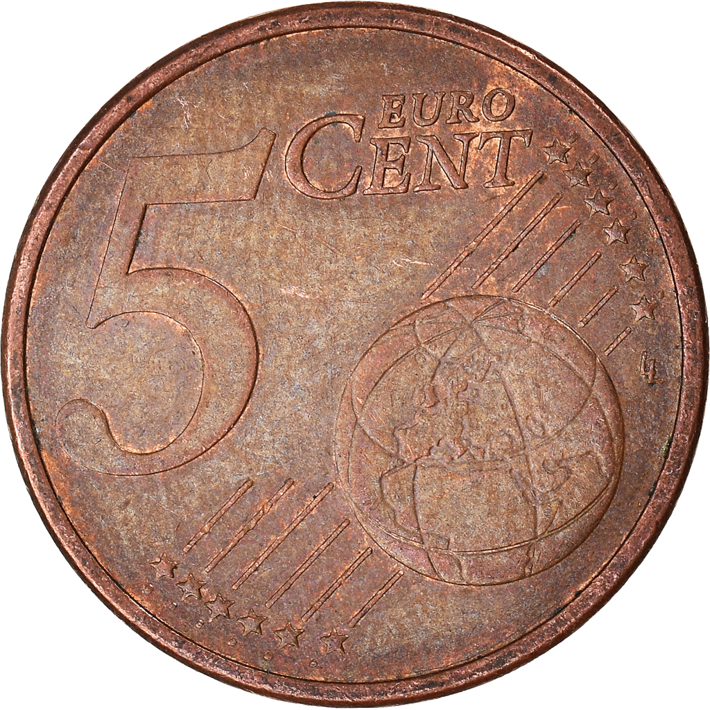 Moneda, Malta, 5 Euro Cent, 2008