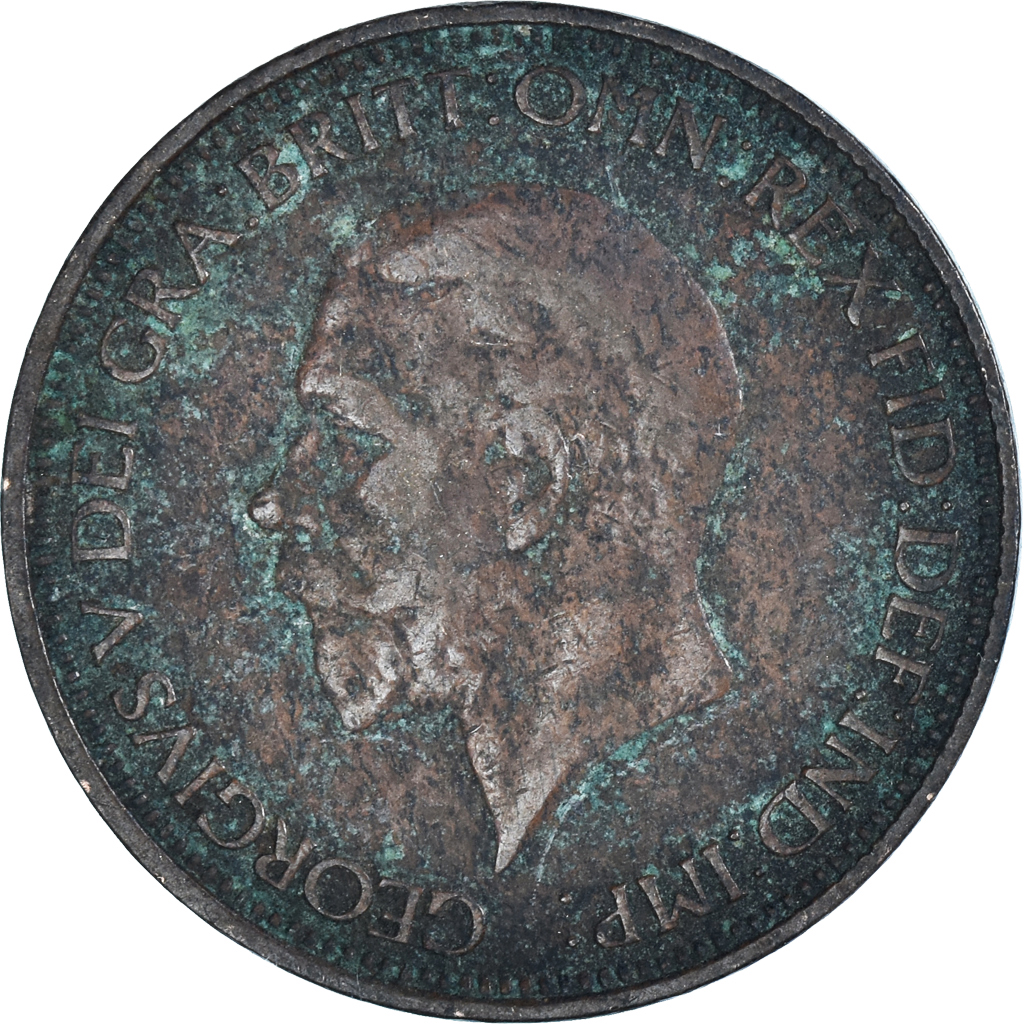 Moneda, Gran Bretaña, 1/2 Penny, 1932