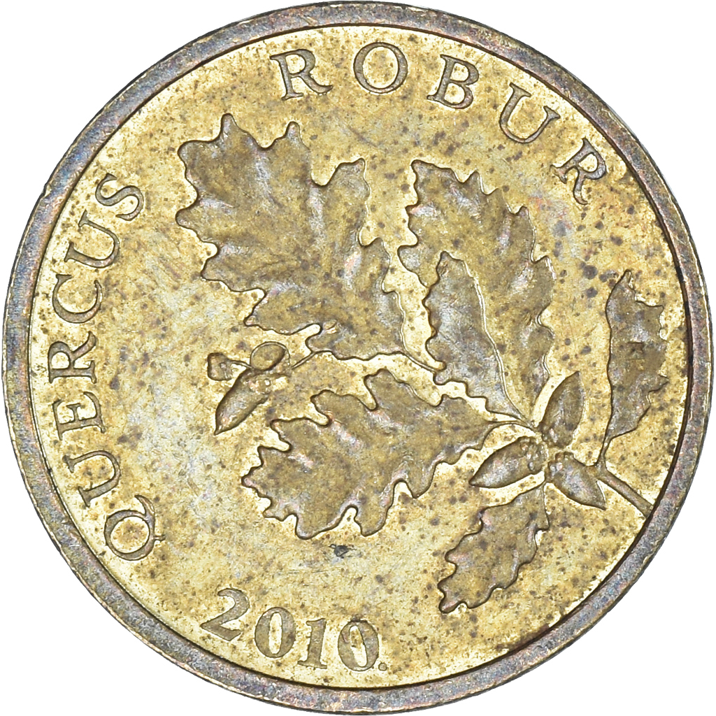 Moneda, Croacia, 5 Lipa, 2010