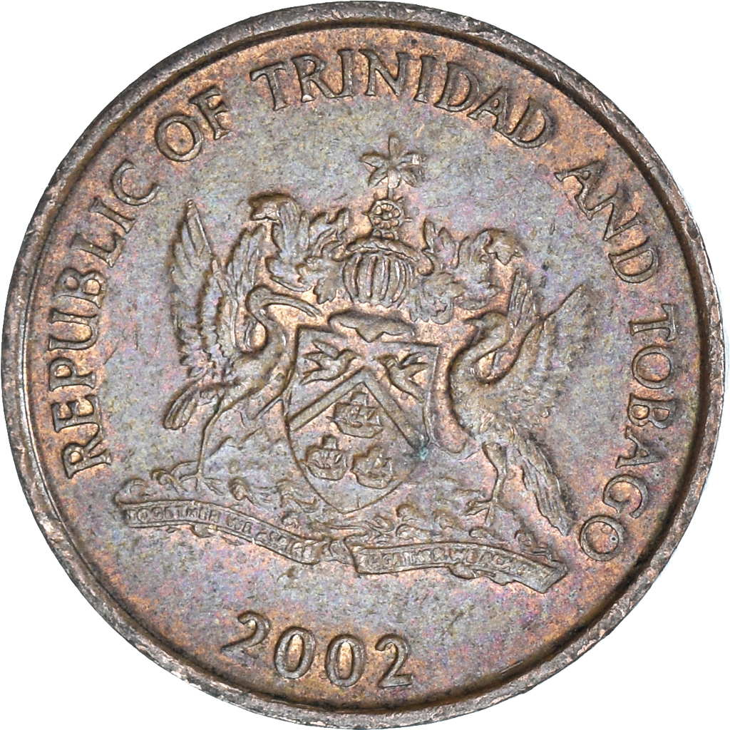 Moneda, TRINIDAD & TOBAGO, Cent, 2002