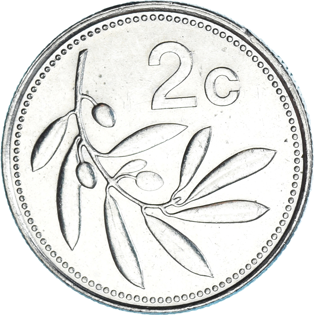 Moneda, Malta, 2 Cents, 2005