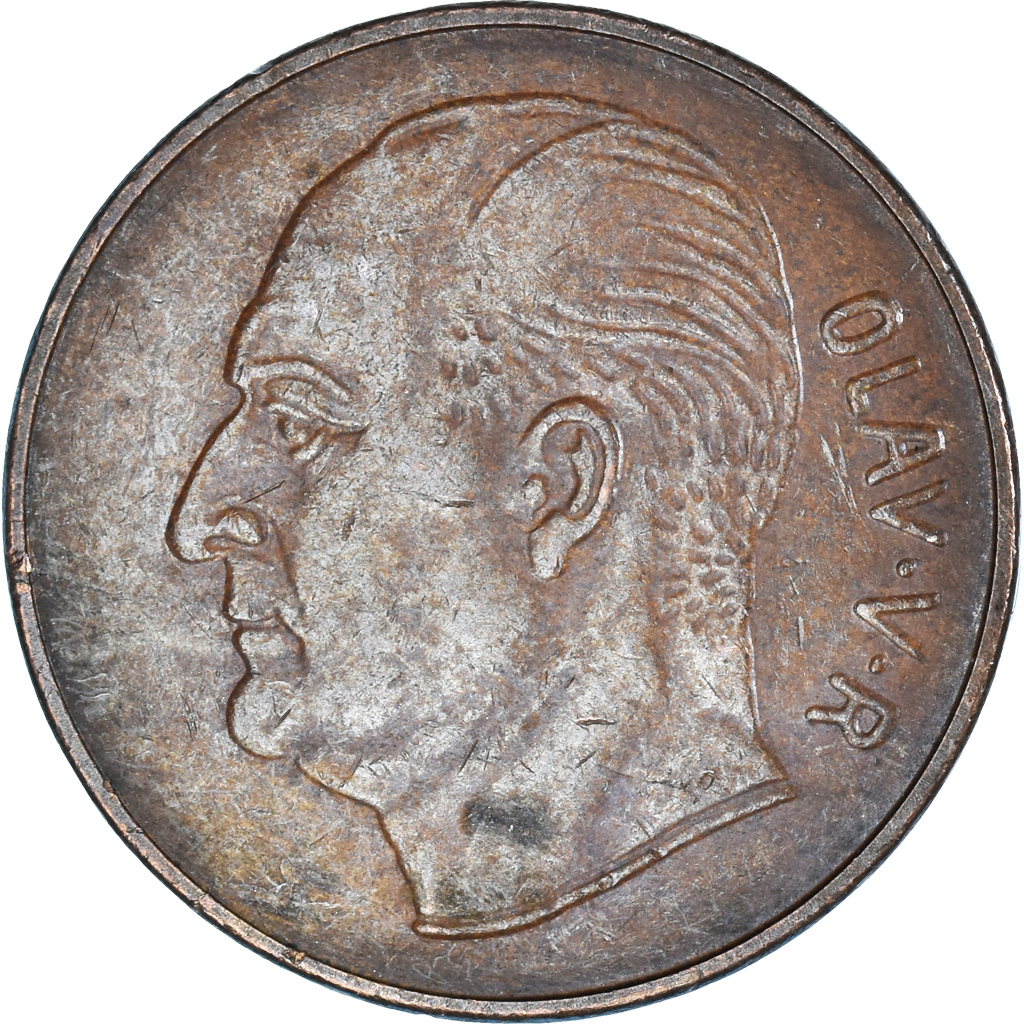 Moneda, Noruega, 5 Öre, 1972