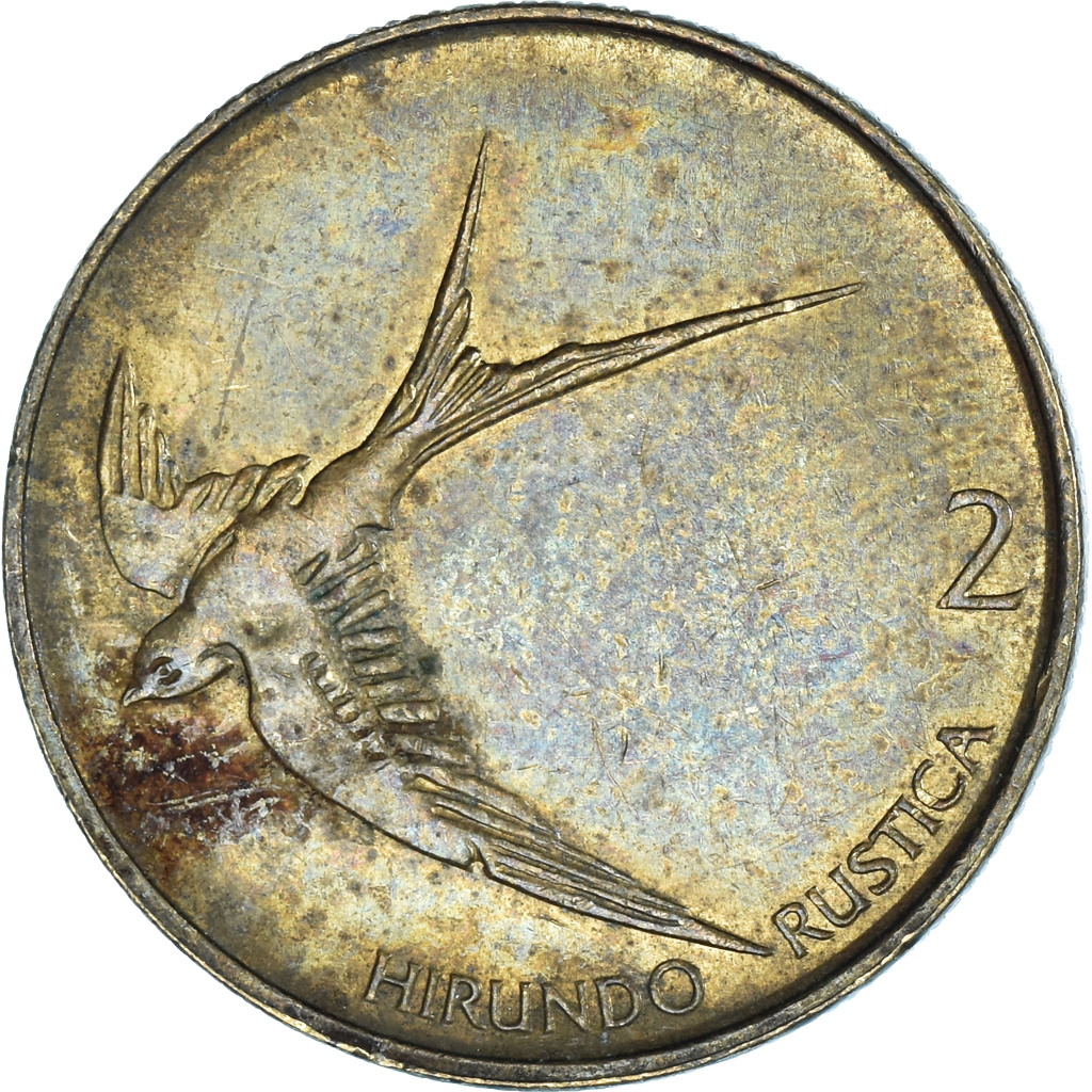 Moneda, Eslovenia, 2 Tolarja, 1999
