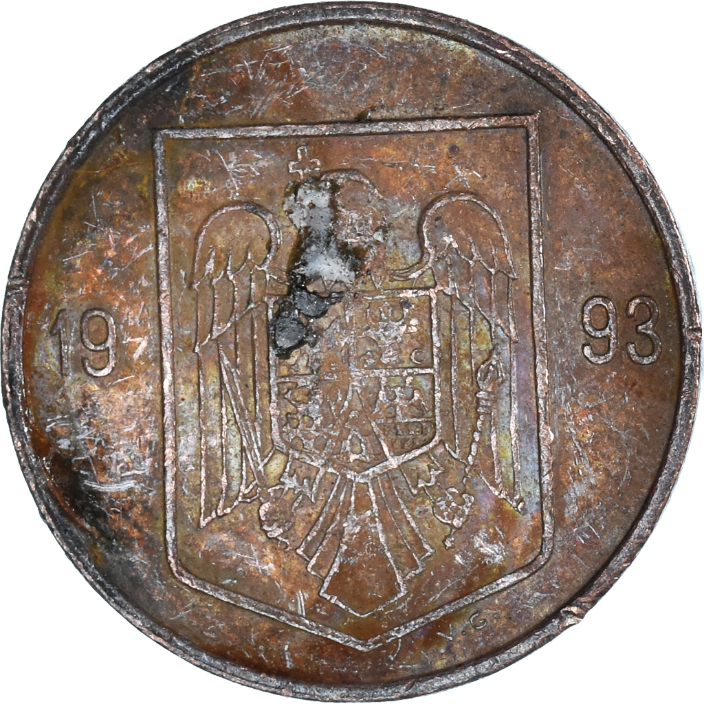Moneda, Rumanía, Leu, 1993
