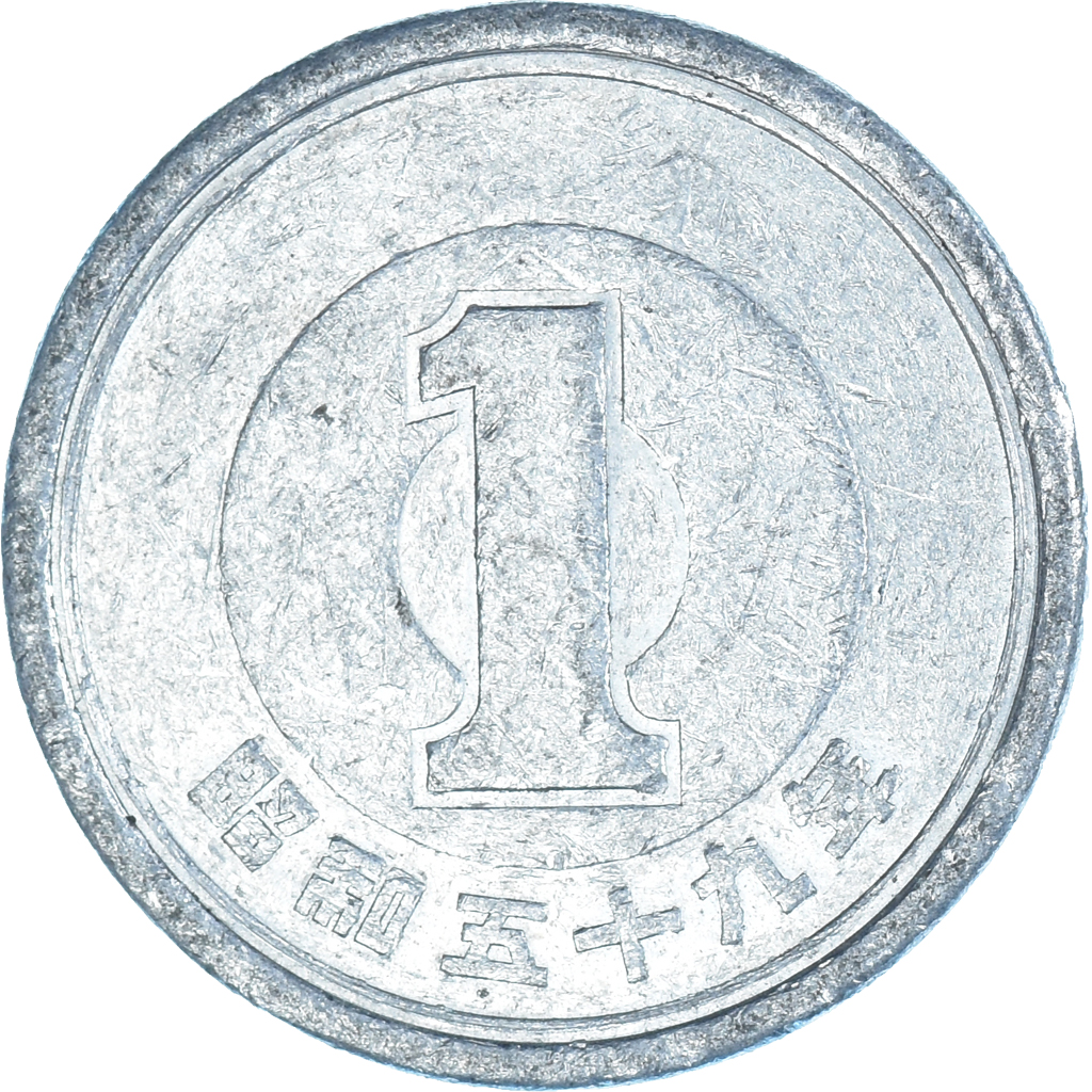 Coin, Japan, Yen, 1984