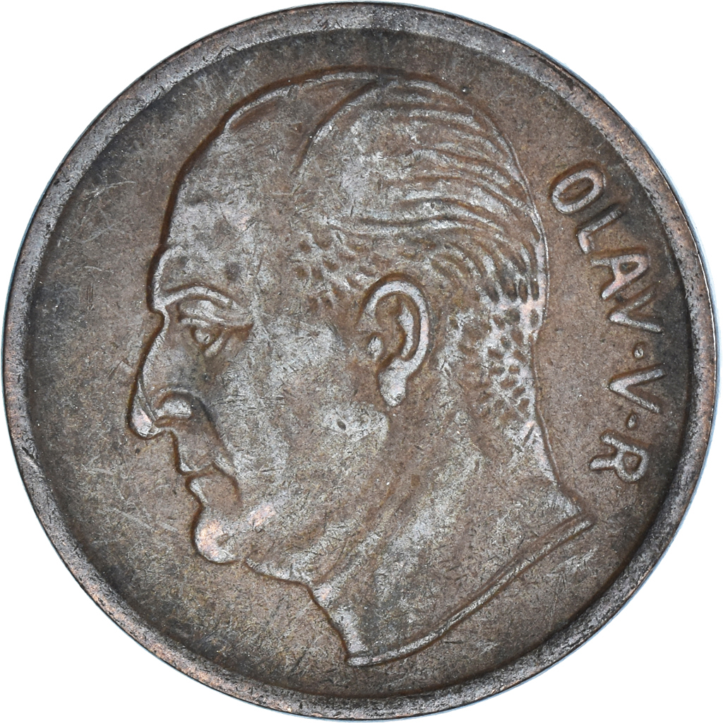 Moneda, Noruega, 5 Öre, 1962