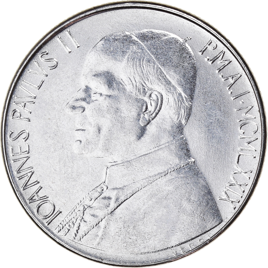 Coin, VATICAN CITY, John Paul II, 100 Lire, 1979, Roma, , Stainless
