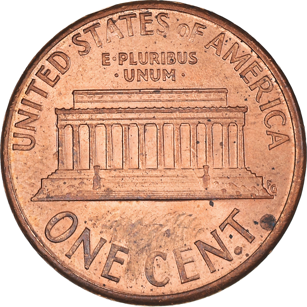 Moneda, Estados Unidos, Lincoln Cent, Cent, 1992, U.S. Mint, Denver, MBC, Cobre