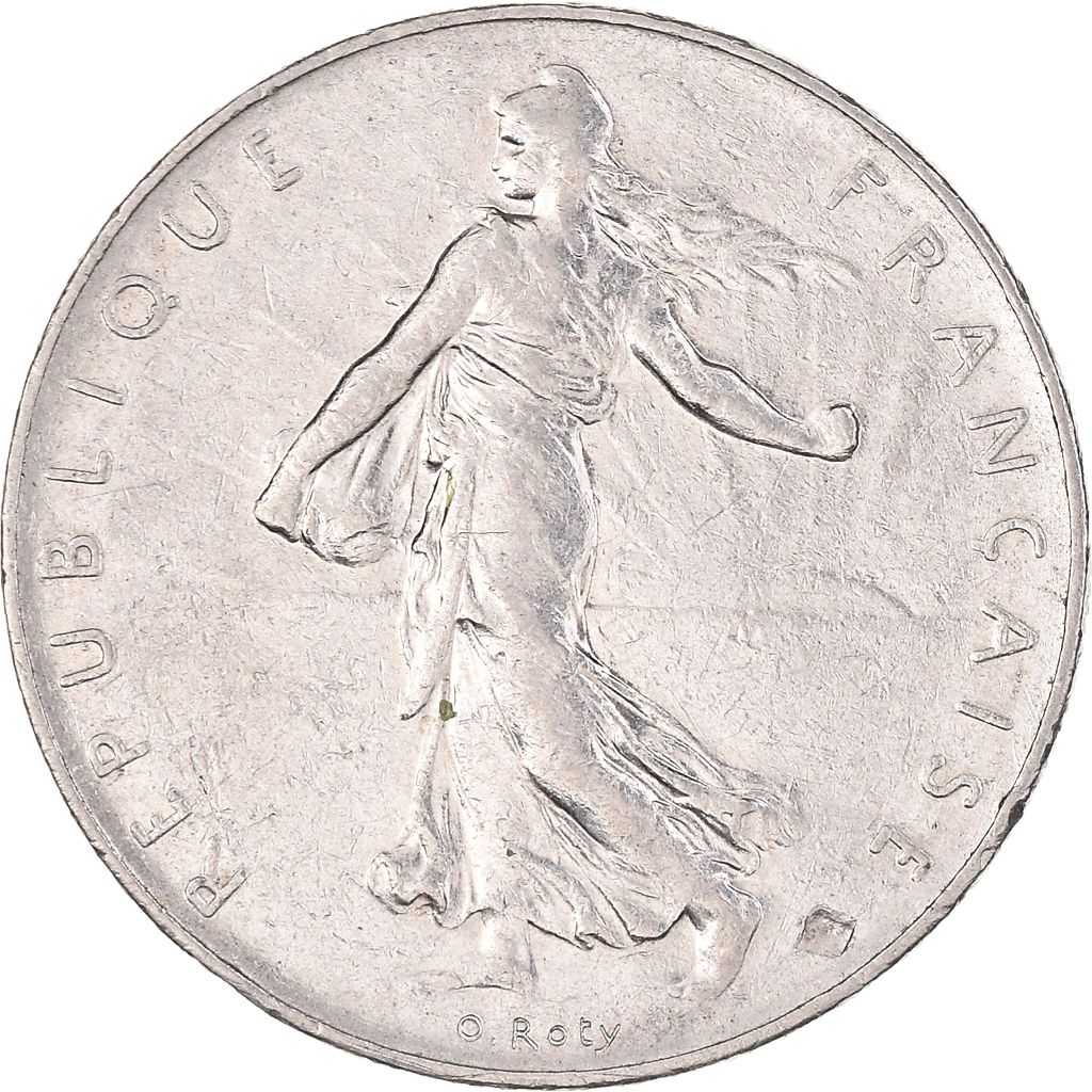 Coin, France, Semeuse, Franc, 1976, Paris, , Nickel, KM:925.1
