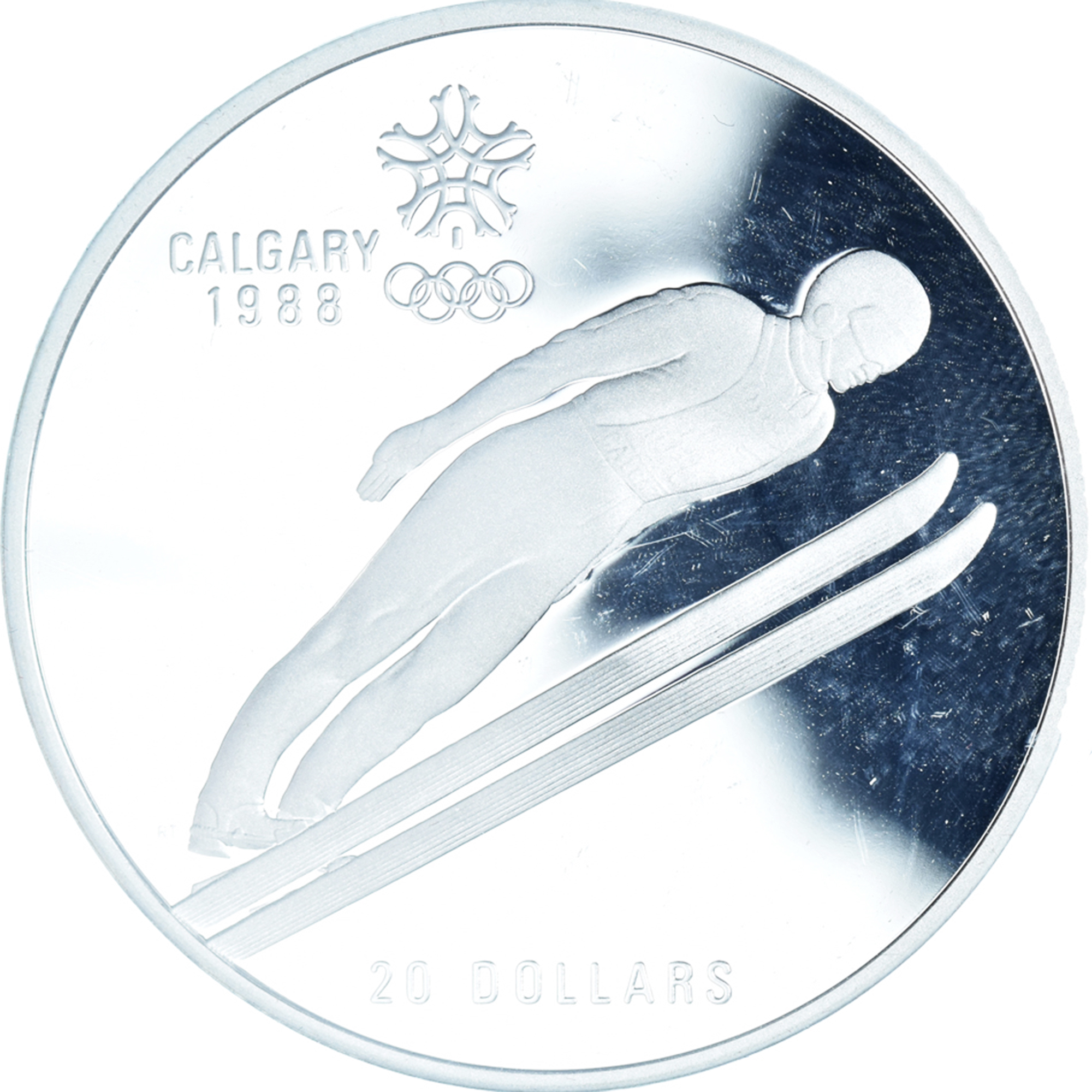 Coin, Canada, Elizabeth II, 20 Dollars, 1987, Royal Canadian Mint, Ottawa, 1988