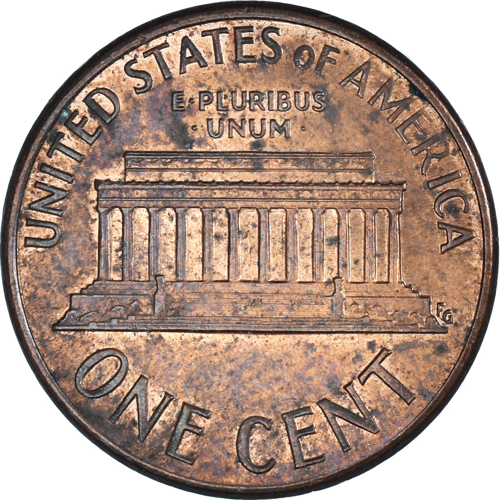 Moneda, Estados Unidos, Lincoln Cent, Cent, 1992, U.S. Mint, Philadelphia, BC+