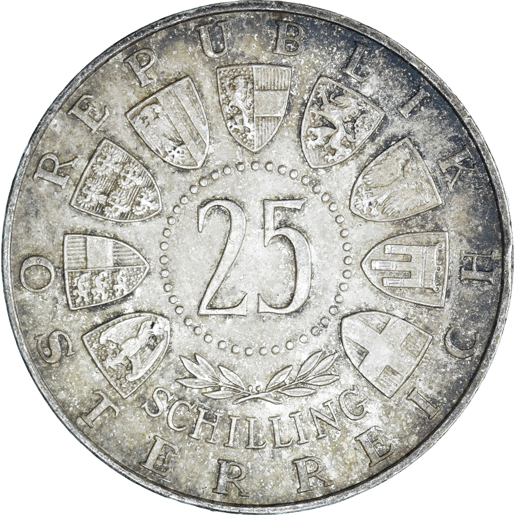 Coin, Austria, 25 Schilling, 1956, Vienne, , Silver, KM:2881