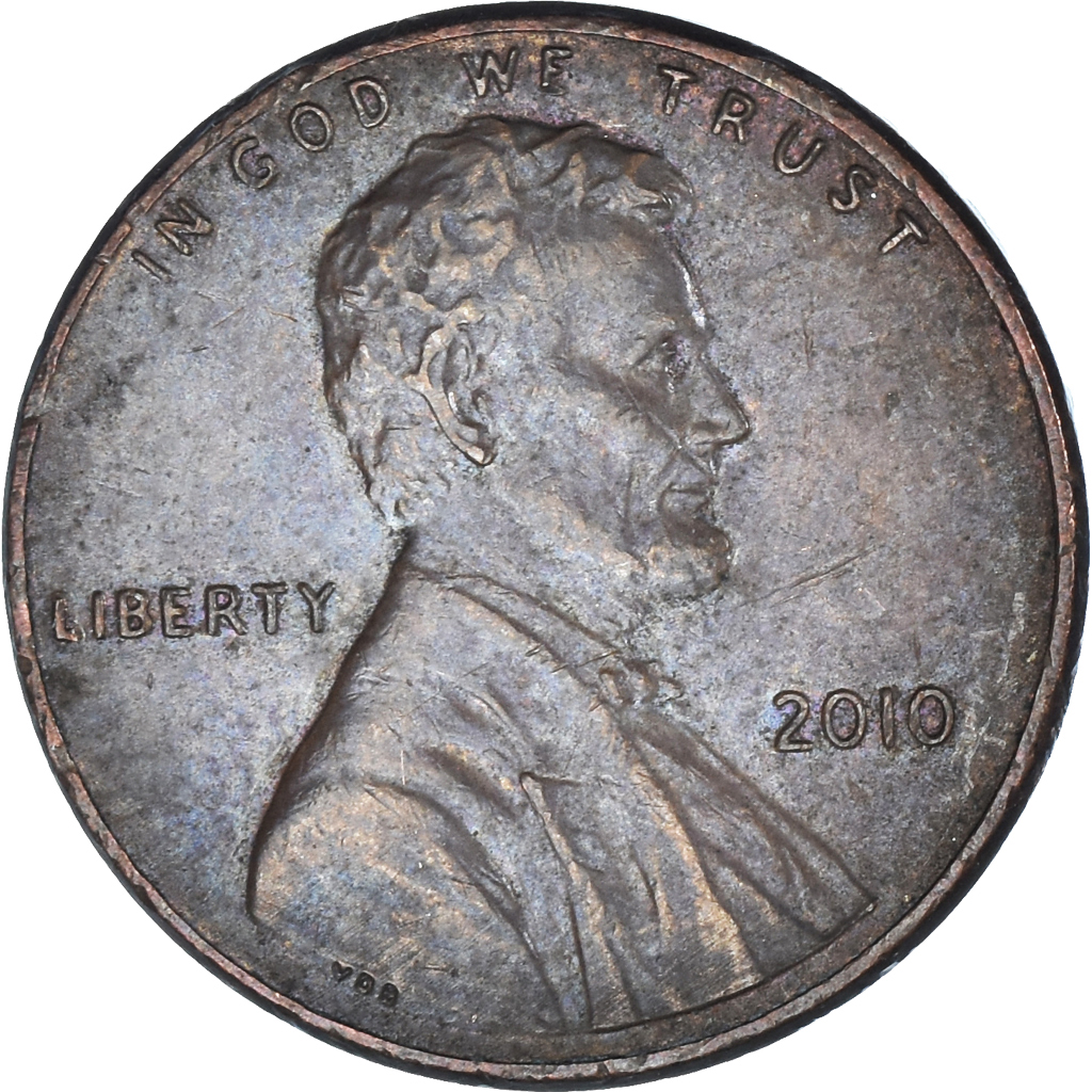 Moneda, Estados Unidos, Lincoln - Shield Reverse, Cent, 2010, U.S. Mint