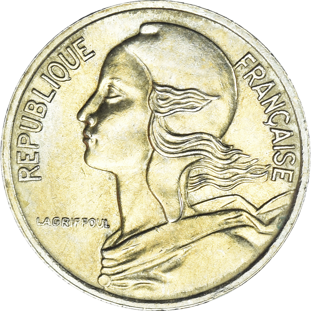 Moneda, Francia, Marianne, 5 Centimes, 1978, Paris, SC, Aluminio - bronce