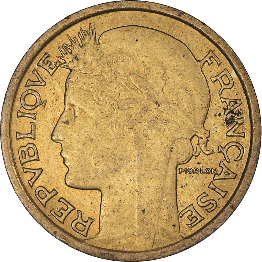 Moneda, Francia, Morlon, 50 Centimes, 1939, MBC, Aluminio - bronce, KM:894.1