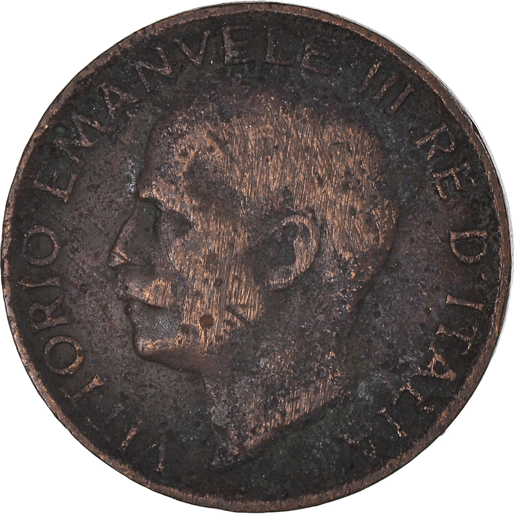 Moneda, Italia, Vittorio Emanuele III, 5 Centesimi, 1921, Rome, BC, Bronce