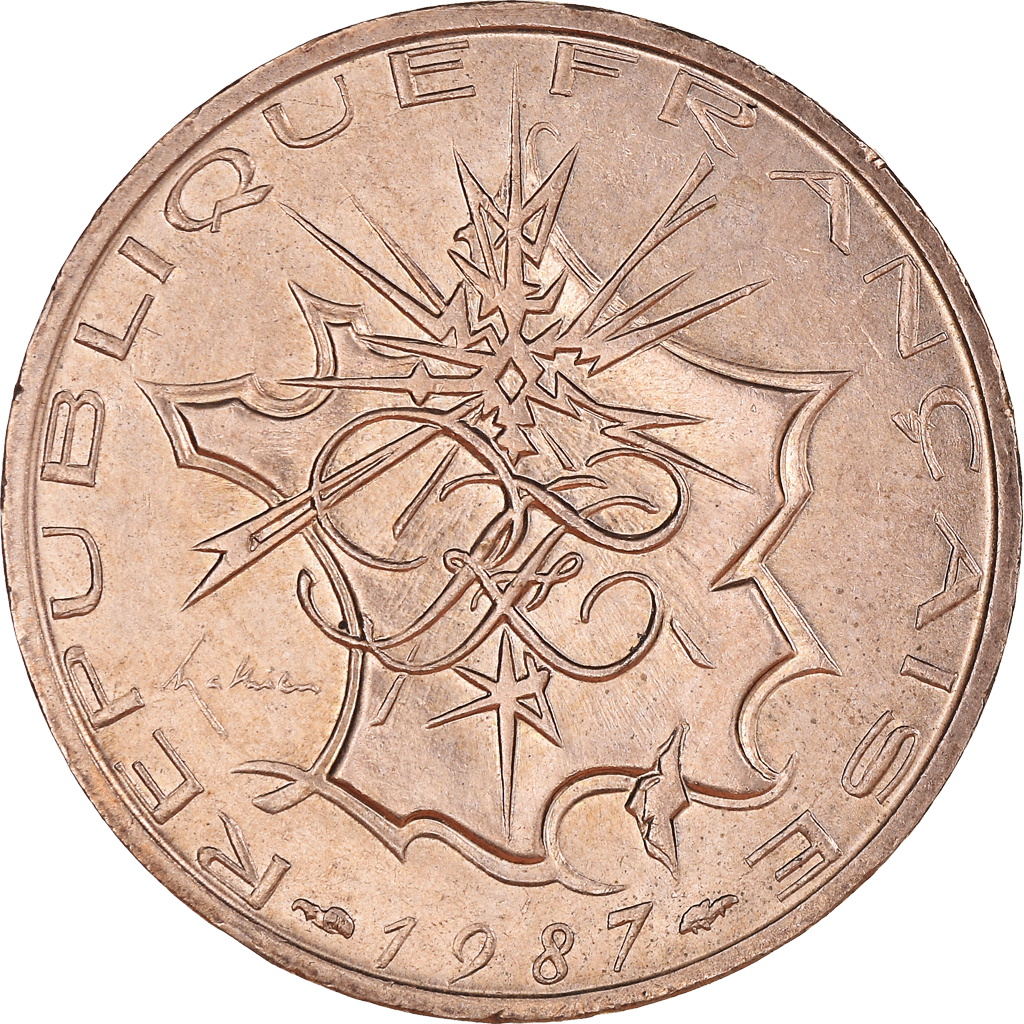 Coin, France, Mathieu, 10 Francs, 1987, Paris, Tranche B, 