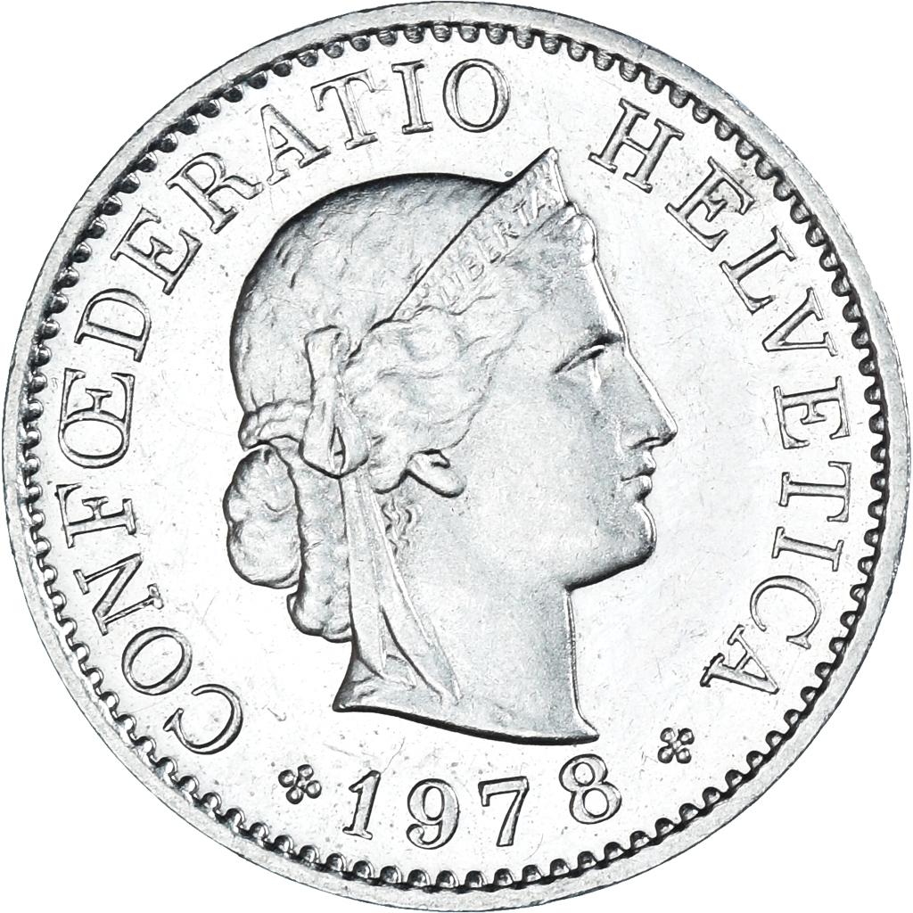 Coin, Switzerland, 5 Rappen, 1978, Bern, , Copper-nickel, KM:26