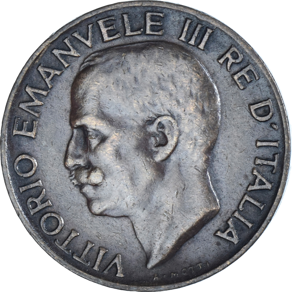 Moneda, Italia, Vittorio Emanuele III, 5 Centesimi, 1932, Rome, MBC, Bronce