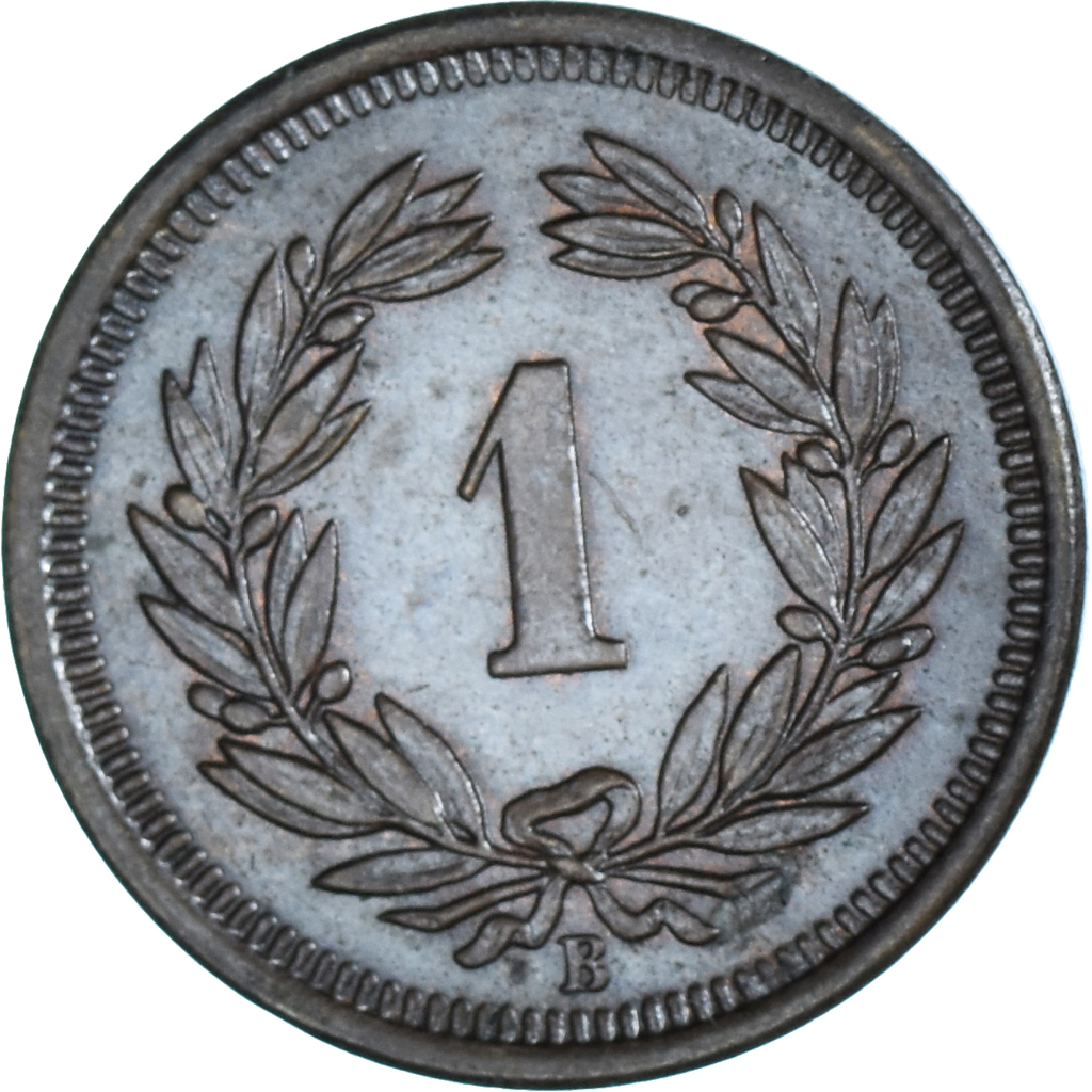 Coin, Switzerland, Rappen, 1906, Bern, , Bronze, KM:3.2