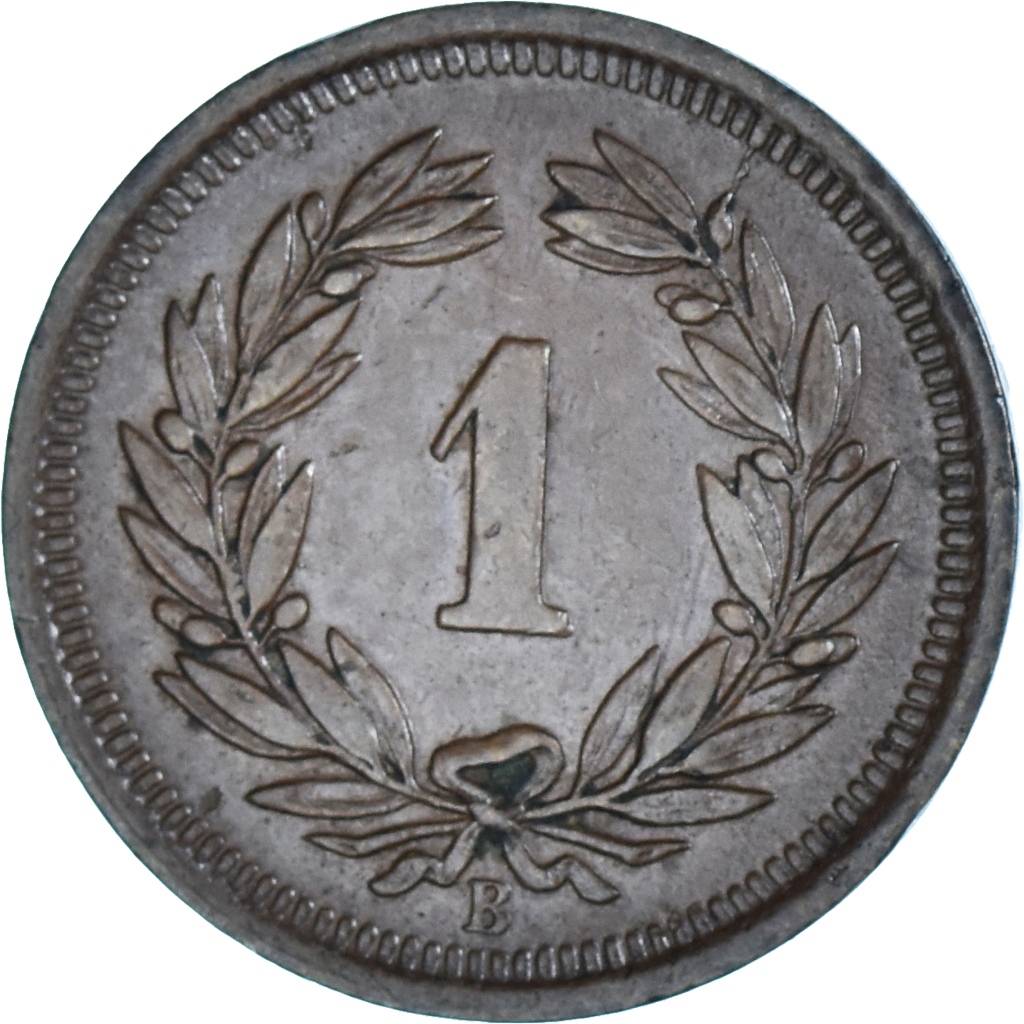 Coin, Switzerland, Rappen, 1908, Bern, , Bronze, KM:3.2