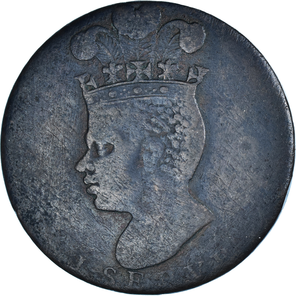 Coin, Barbados, Penny, 1788, , Copper, KM:Tn5