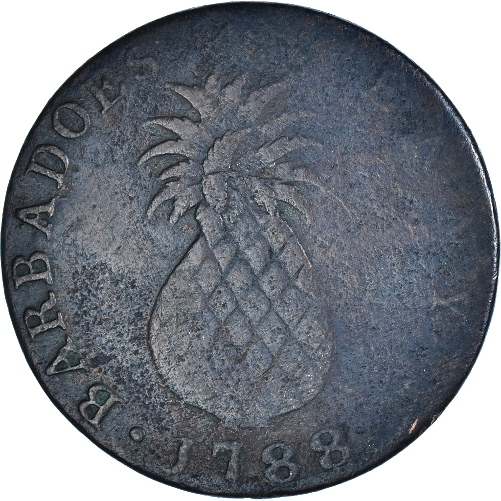 Coin, Barbados, Penny, 1788, , Copper, KM:Tn5