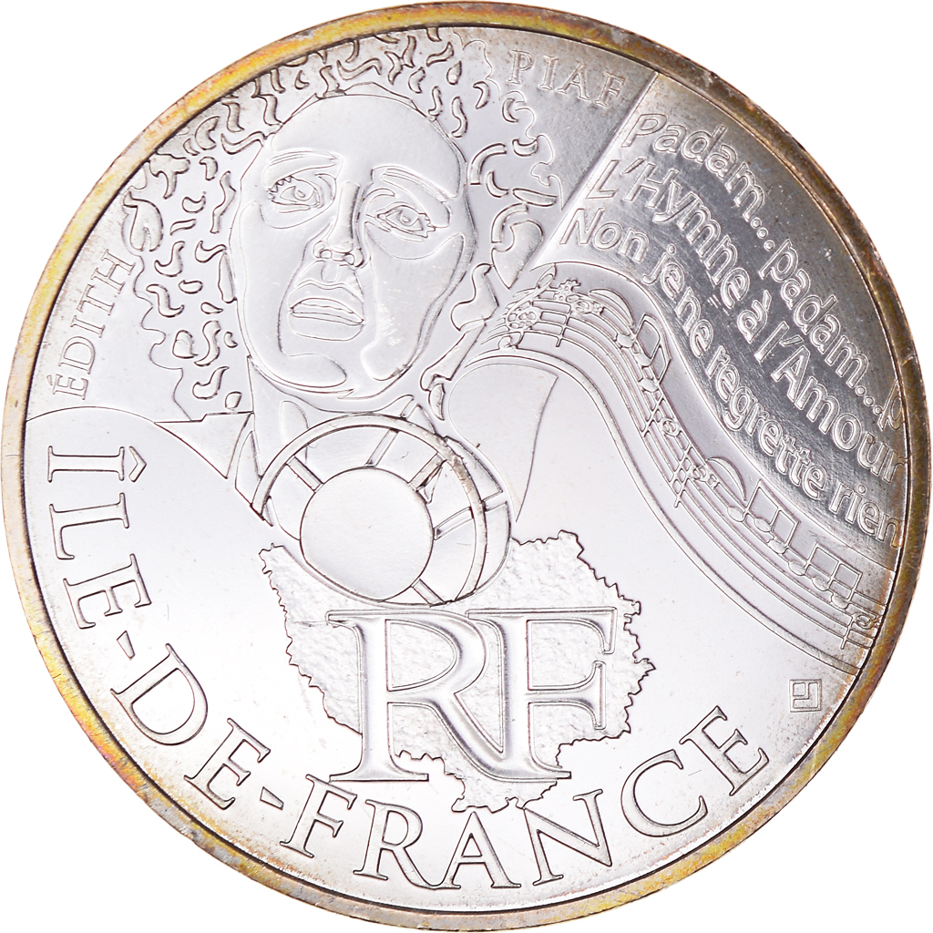 France, 10 Euro, 2012, Paris, Ile De France, , Silver, Gadoury:EU514