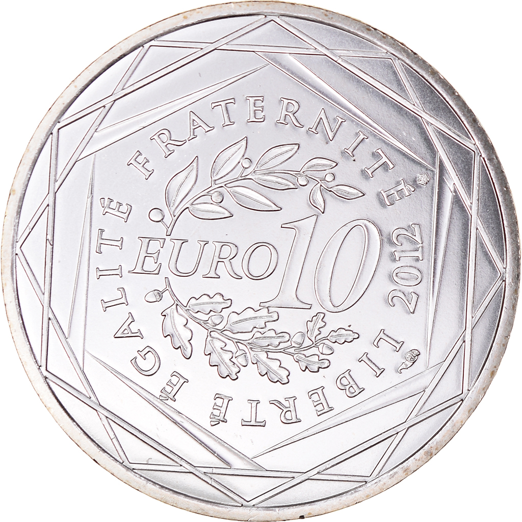 France, 10 Euro, 2012, Paris, Ile De France, , Silver, Gadoury:EU514
